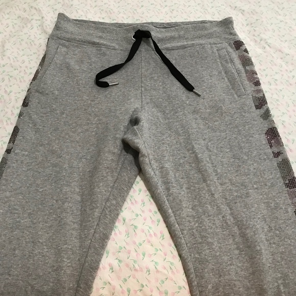 NWOT Calvin Klein Performance Cotton Blend Sweatpants Jogger XL Sparkly - Picture 1 of 14